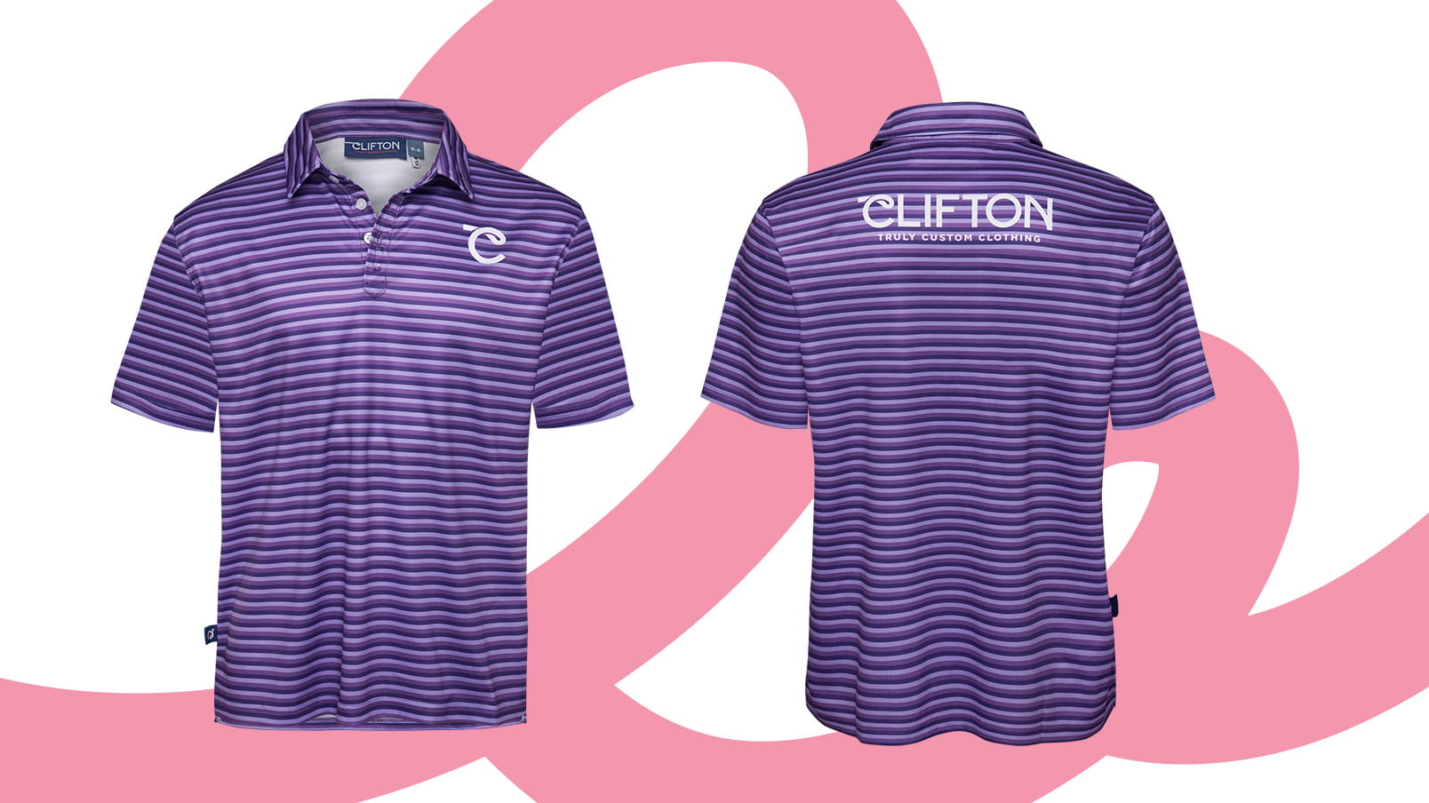 Polo de golf personalizado CLIFTON Pilsen